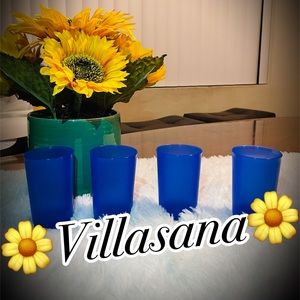 Tupperware Small Straight 330ml 4 Tumbler Set